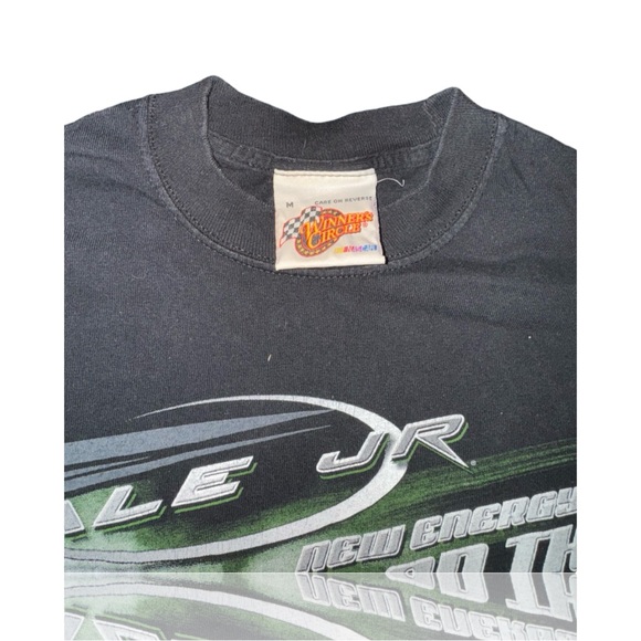 Vintage 90’s NASCAR “Winners Circle” Dale Earnhardt Jr. Double Sided Tee: Medium - Picture 3 of 6